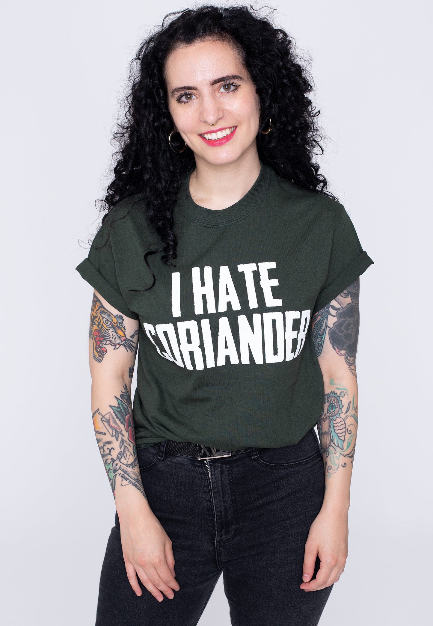 Dancitee - I Hate Coriander Green - T-Shirt | Men-Image