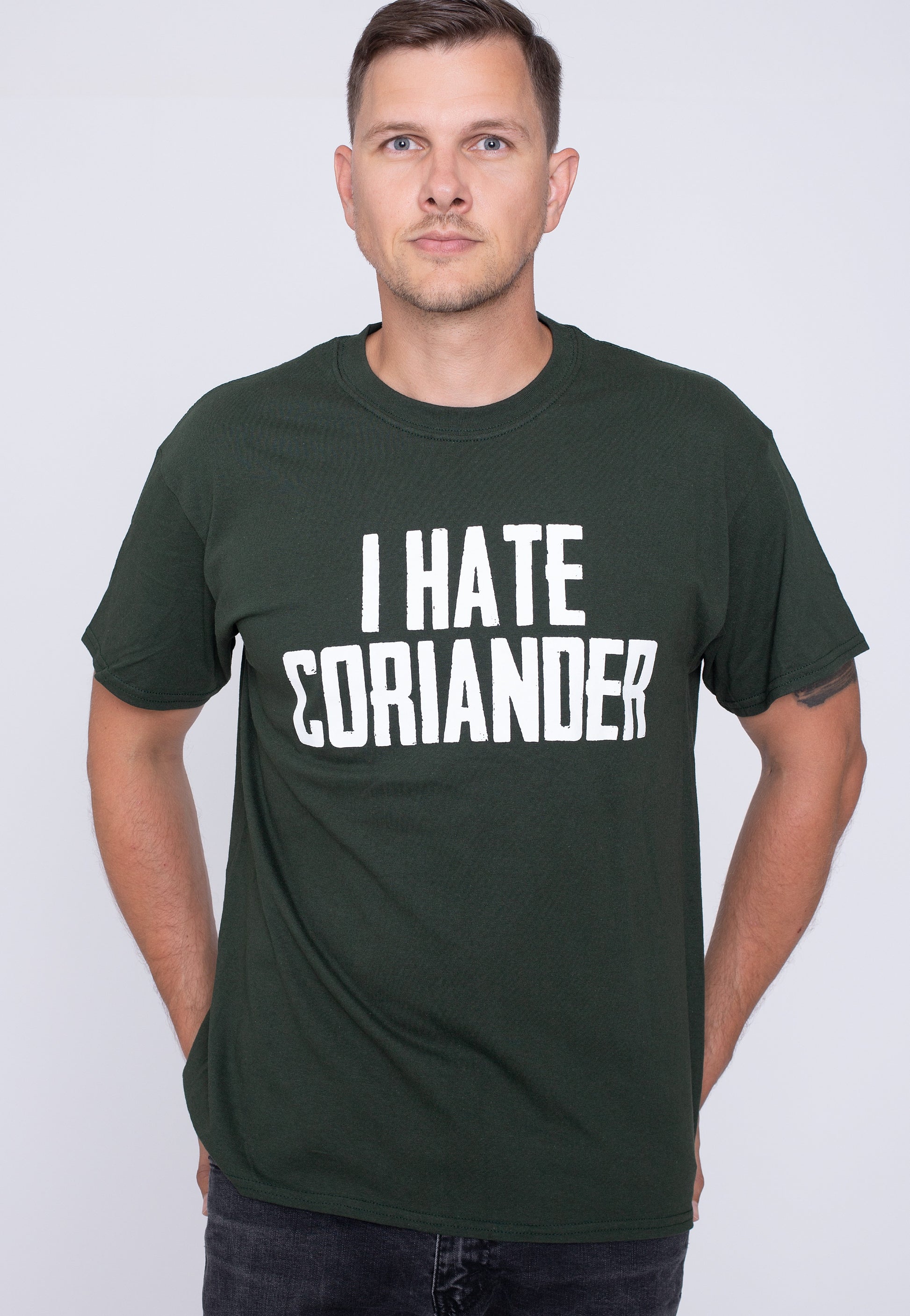 Dancitee - I Hate Coriander Green - T-Shirt | Men-Image