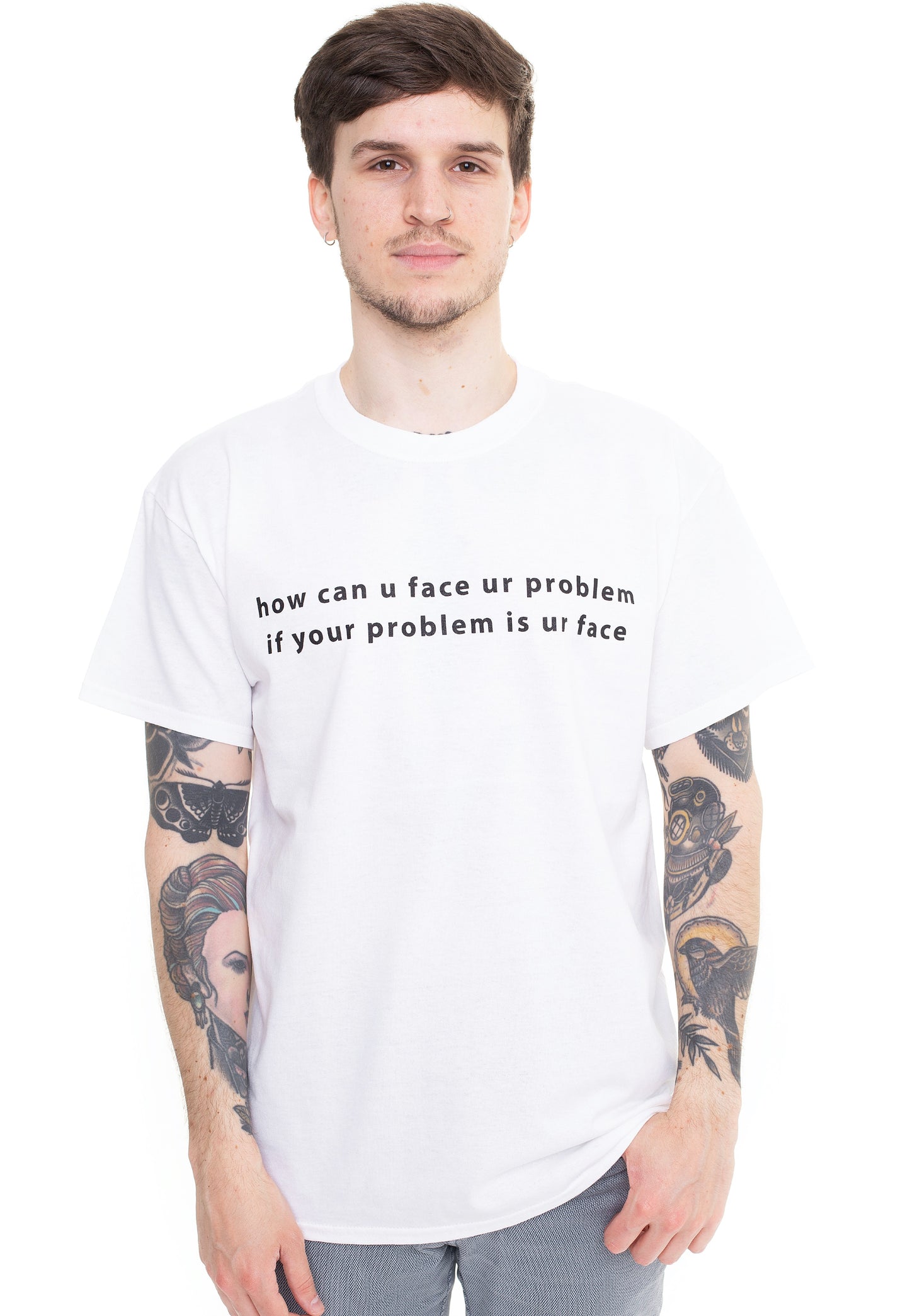 Dancitee - Problem White - T-Shirt | Men-Image